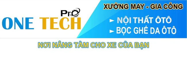 Khâu vô lăng da tại Onetech Pro